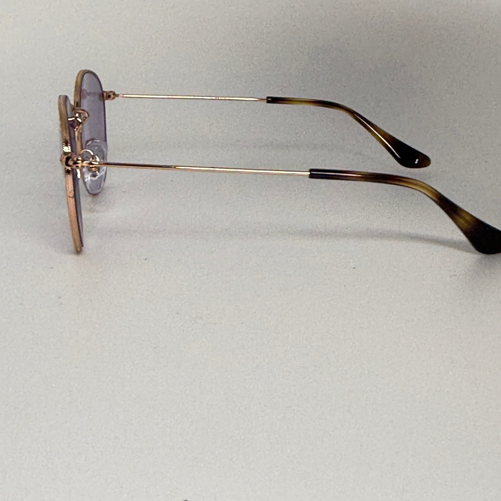 Ray-Ban RB 9572V 4089 48-19 130 Rose Gold‎ Purple Round Eyeglasses Kids Juniors - Picture 2 of 7